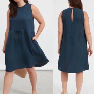 NWT Everlane Japanese GoWeave Drawstring Dress